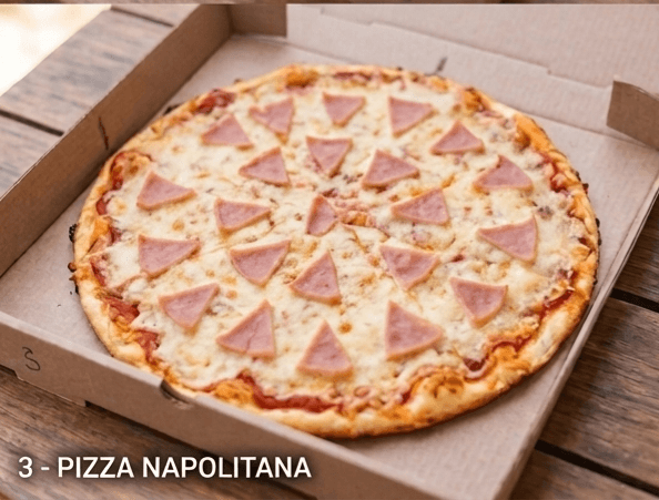 Pizza de jamón