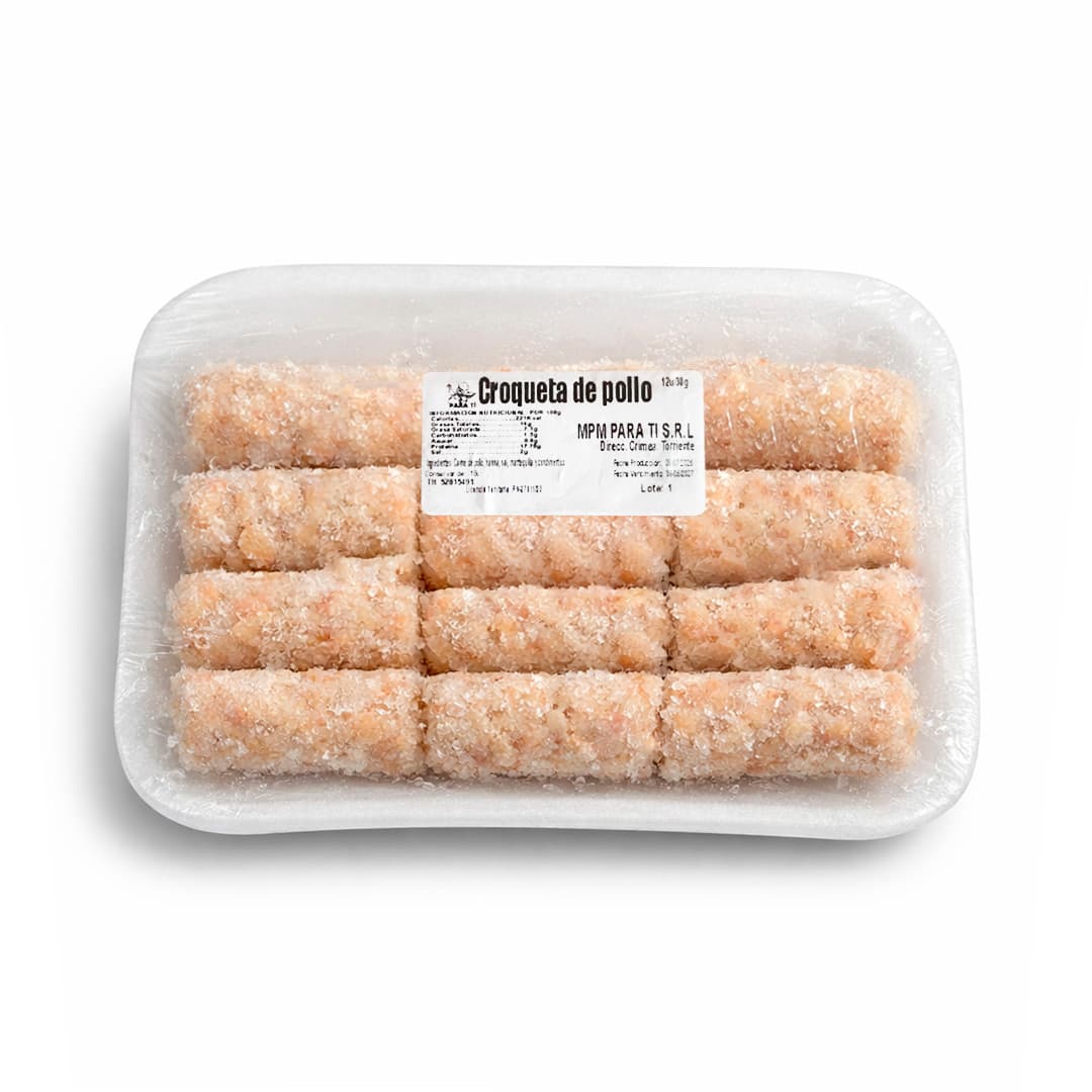 Croquetas de pollo 12u