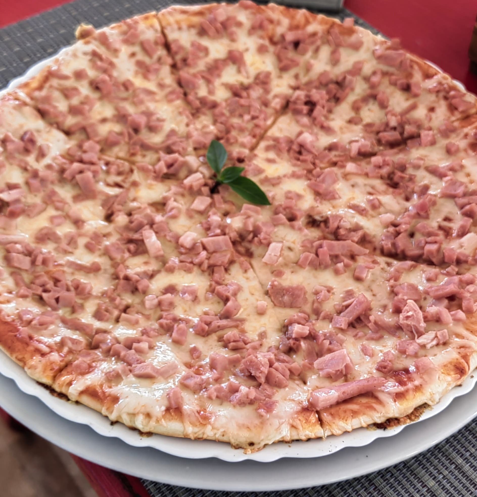 Pizza de Jamón y Queso (40cm)