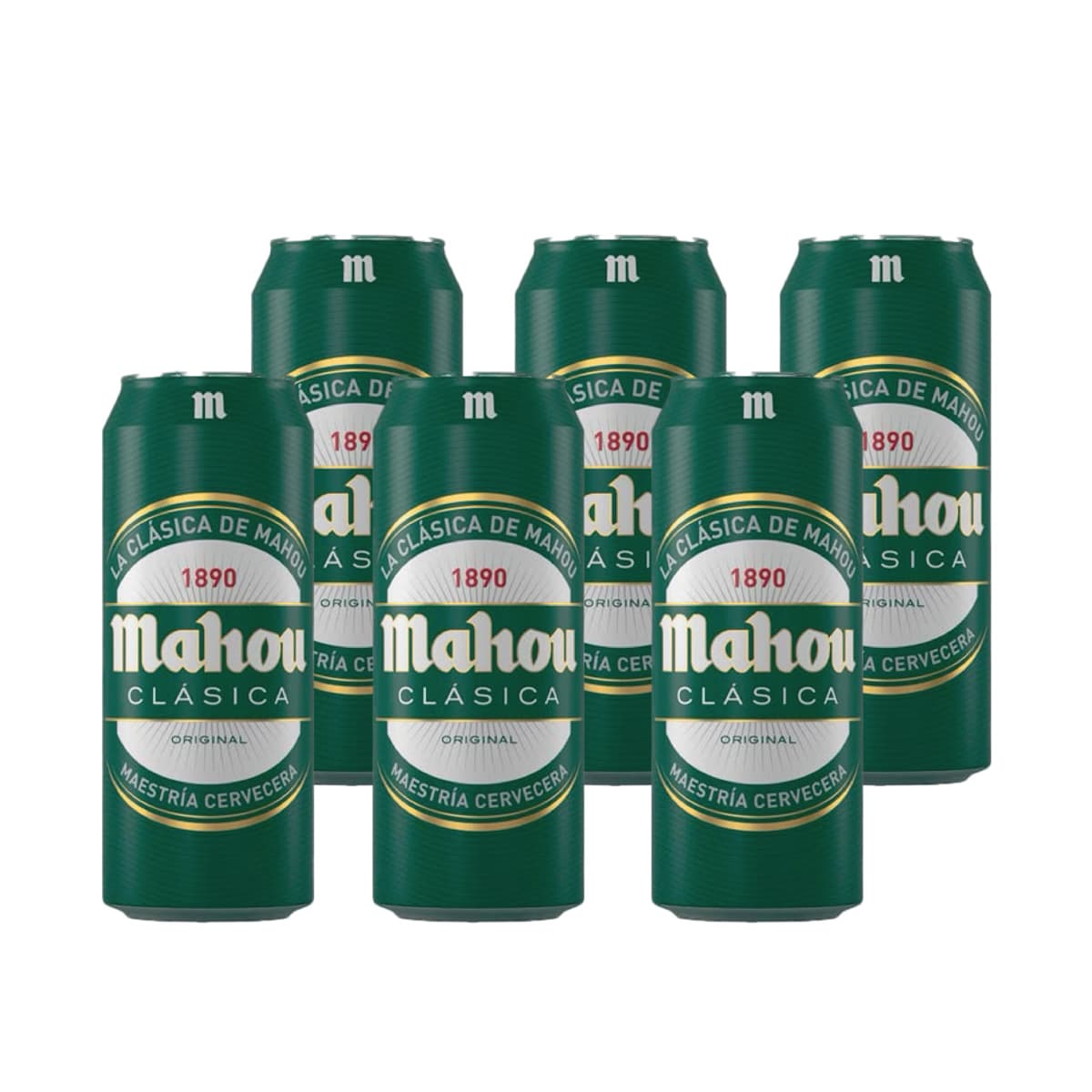 Cervezas Mahou (6 x 500ml)