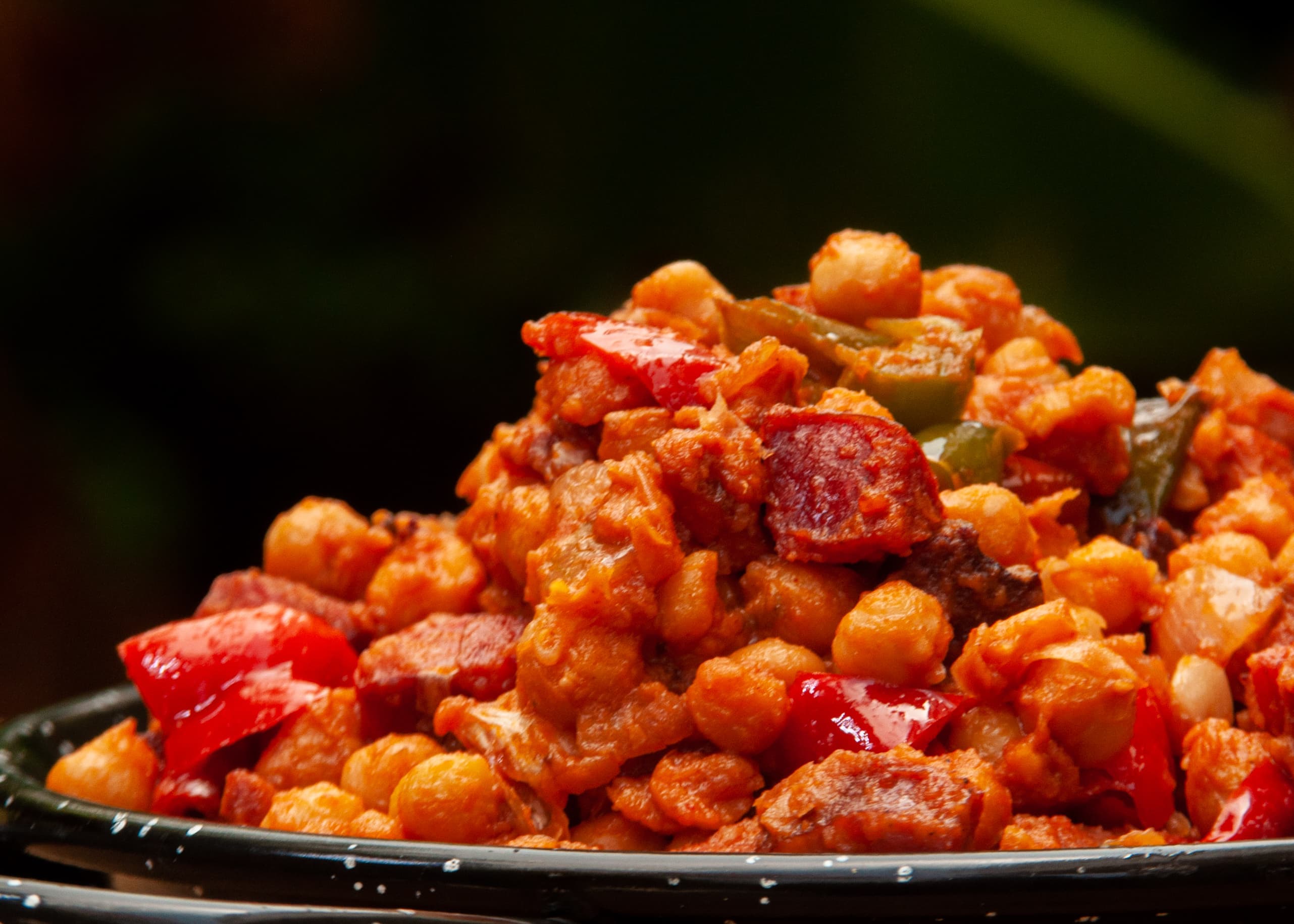 Garbanzos Fritos 2Lb + 1 Pan baguette
