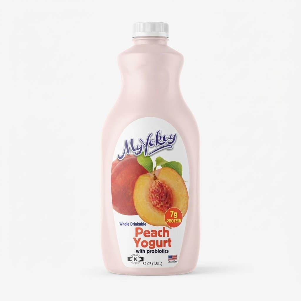 Yogurt Yokey de melocotón 🍑