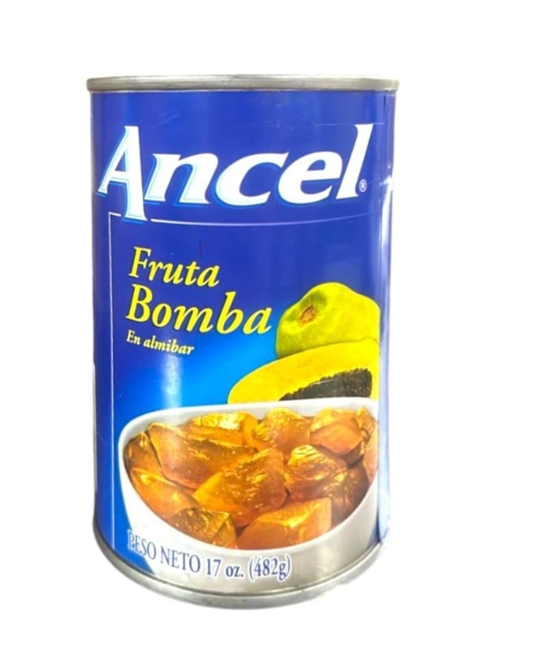 Fruta bomba en almíbar ancel