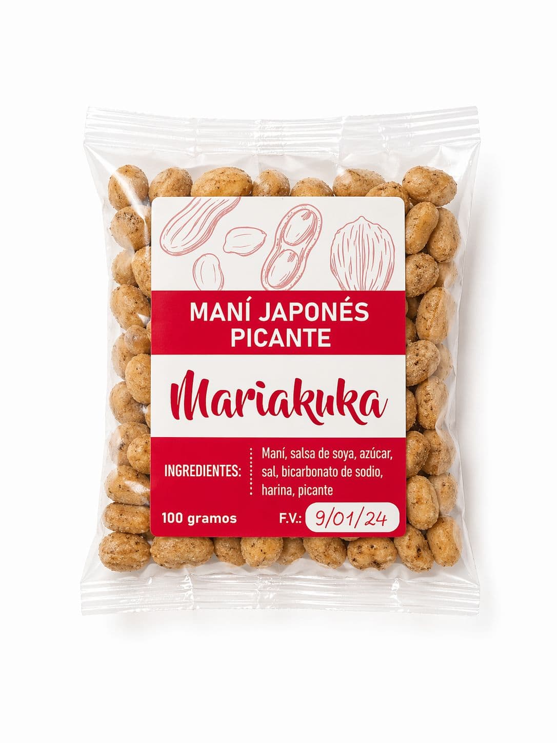 Mani Japones Picante