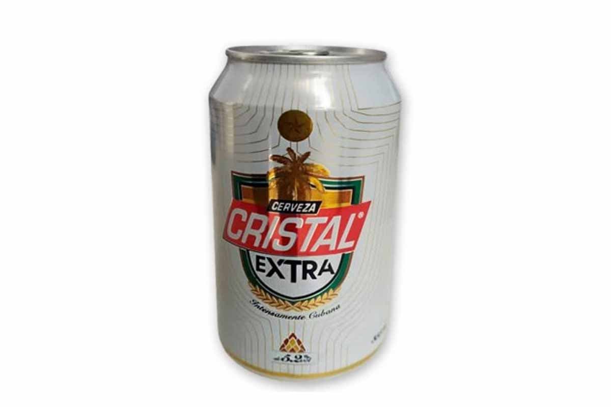Cerveza Cristal Extra de lata