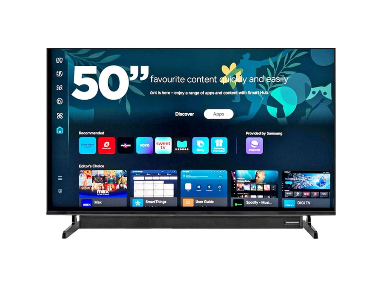TV 50 con BARRA