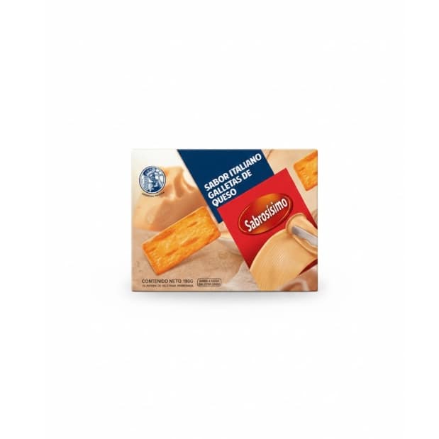 Galletas de Queso Sabor Italiano Sabrosisimo (190gr)