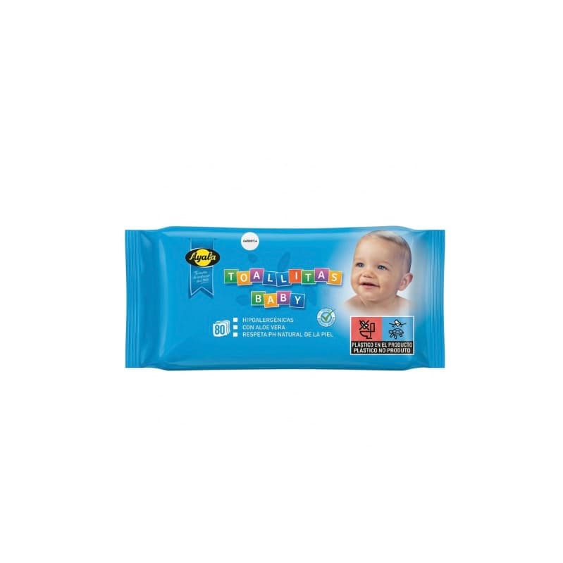 Toallitas Infantiles Ayala (80 unidades)